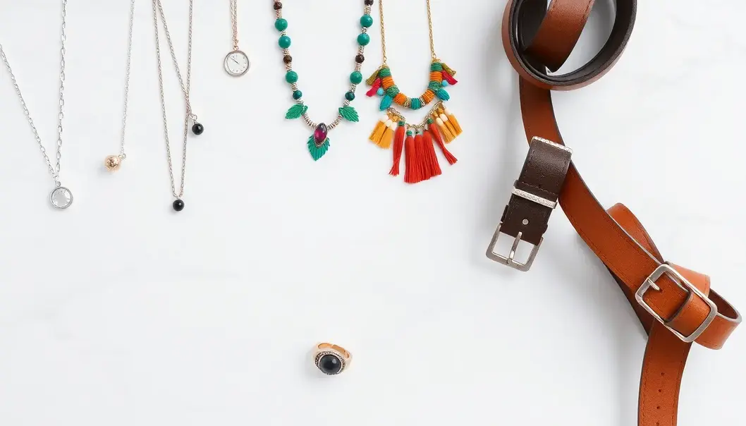 A curated selection of accessories representing various styles.